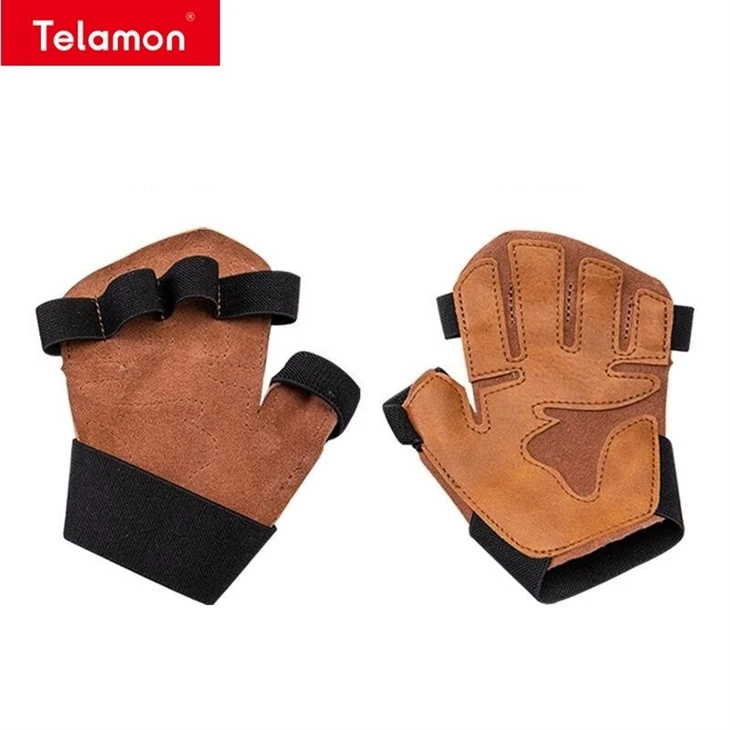 Cowhide Gymnastic Deadlifts Grip high quality